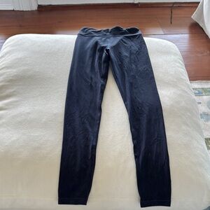 Athleta Girl Navy Leggings, size l/12